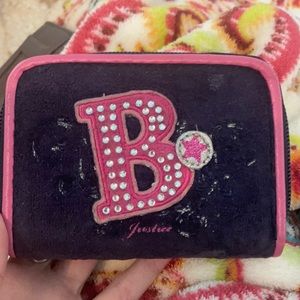 Justice B lettering Card Holder